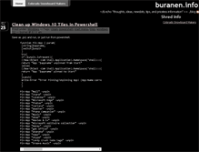 Tablet Screenshot of buranen.info